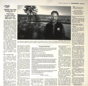 Seattle Times second page